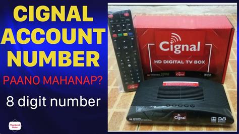 how to know my cignal account number without smart card|cignal tv billing history.